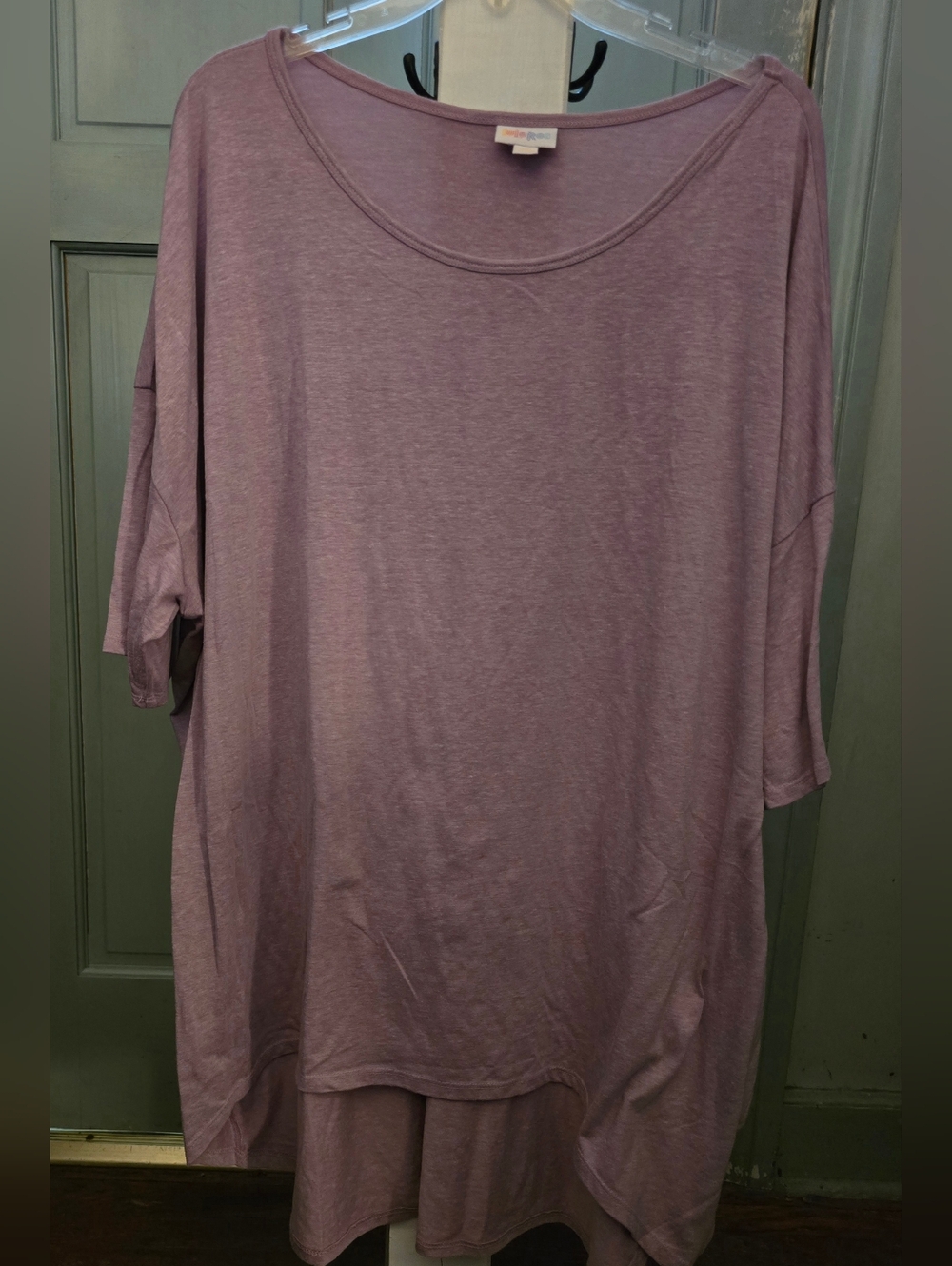 LuLaRoe Irma Dusty Lavender Scoop Neck Tunic